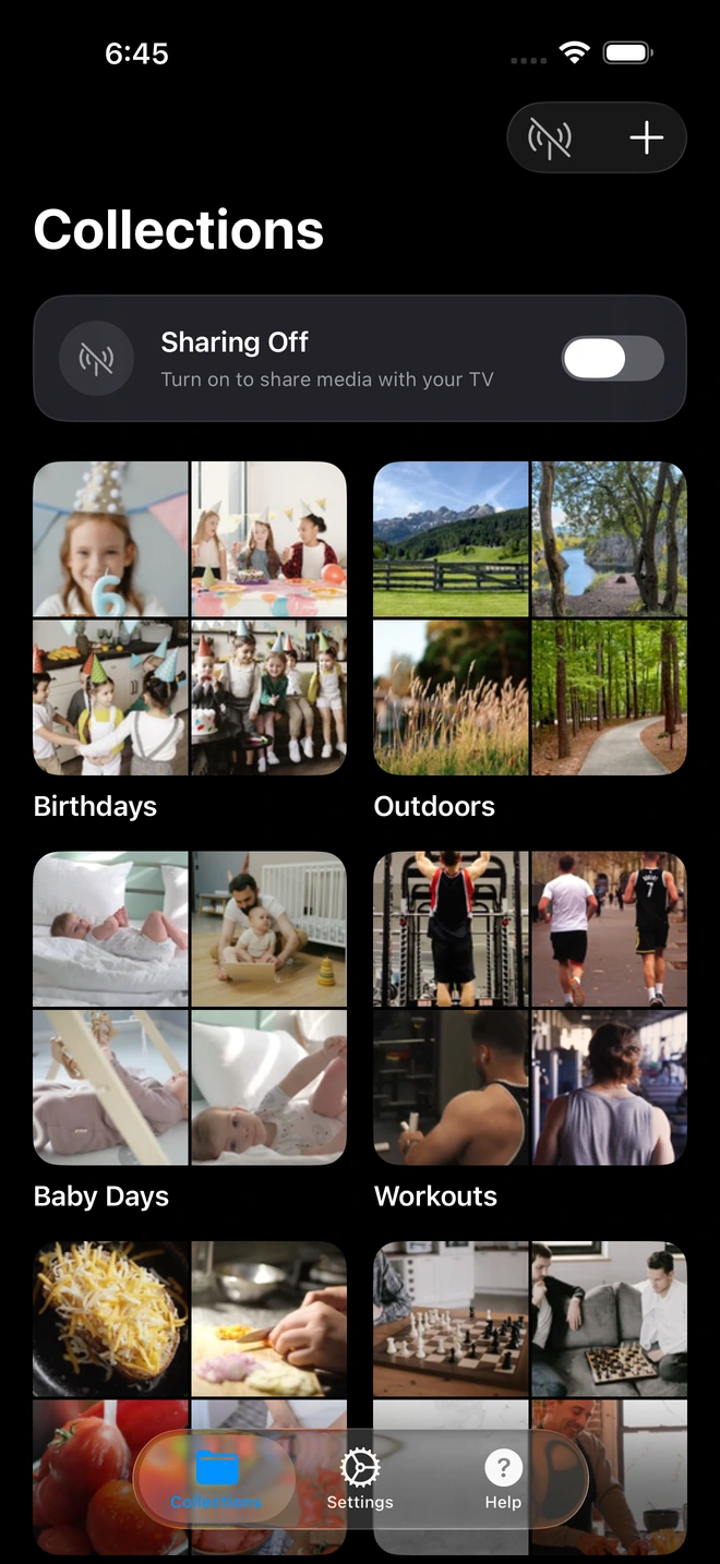 Zee Cast curated collections overview