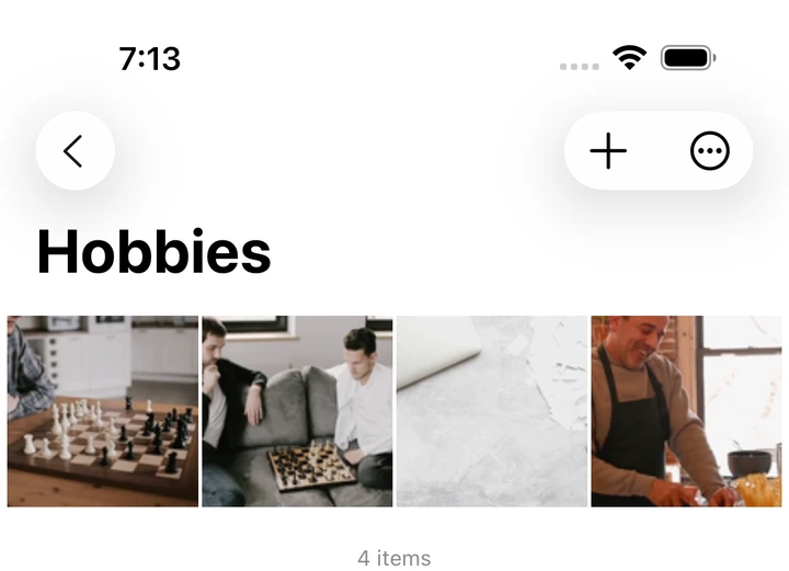 A Hobbies collection of videos in Zee Cast on iPhone
